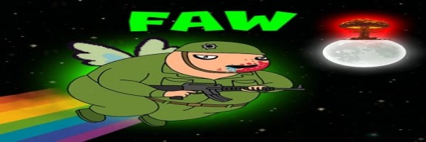 Flying Autistic Warrior Token Header