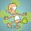 Farting Dad Icon
